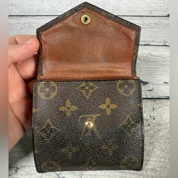 Louis Vuitton Portefeiulle Elise Trifold Wallet Monogram Canvas Leather - Picture 7 of 14